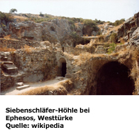 Siebenschläferhöhle bei Ephesos, Westtürkei